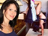Running out of ideas? Hilaria Baldwin turns up the heat in her daily yoga pose showing off her flexibility in just her underwear