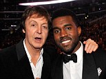 Long time friends: Kanye West hopes to collaborate with legendary musician Sir Paul McCartney
