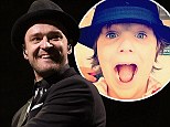 What a guy! Justin Timberlake sings Happy Birthday to eight-year-old autistic boy... along with 25,000 audience members