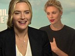 Good question: Anne Hathaway shyly asked Kate Winslet a question in a celebrity video chain letter created by UK movie magazine Total Film