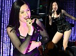 HOLLYWOOD, CA - AUGUST 21:  Singer Jessie J performs onstage at A Beauty Block Party Featuring Jessie J And Becky G presented by COVERGIRL And MTV at Boulevard 3 on August 21, 2014 in Hollywood, California.  (Photo by Imeh Akapanudosen/MTV1415/Getty Images for MTV)