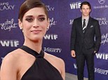Romance update: Lizzy Caplan, shown on Monday at the Primetime Emmy Awards in Los Angeles, has put to rest rumours that she's dating James Marsden