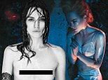Keira Knightley goes topless while Nicole Kidman strips to satin lingerie and suspenders for sizzling new magazine shoot
