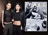 Crop-topped Kendall & Kylie Jenner celebrate their DuJour cover at NYC party