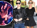 Kendall Jenner steps out with BFF Hailey Baldwin after denying she was texting during VMAs 'moment of silence'