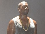 Unimpressed: Kanye West ranted about Jay Pharoah's impersonation of him during his performance at the Made In America Festival on Saturday night