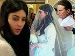 Heartbreak over Rob, Bruce's ponytail debate and a tired bride: Tension mounts for Kim Kardashian in run up to Kanye wedding on KUWTK finale