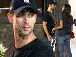 Chace Crawford pictured with what appears to be ex-girlfriend Rachelle Goulding...just a month after announcing split