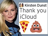 Kirsten Dunst has become the first celebrity to publicly criticize Apple after it emerged that a flaw in the 'Find My iPhone' function of its iCloud service may have helped a hacker to steal nude photos of her and '100 other celebrities'.