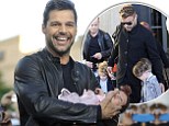 'When she arrives I want to be there': Ricky Martin reveals he is to complete his family with a little girl