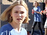 Johnny Depp's teenage daughter Lily-Rose gets to work on set of first major movie... alongside her famous father