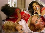 Scary Spice vs The Body! Mel B has mock knock-down fight with Heidi Klum as they battle it out in 'glam-off' on America's Got Talent