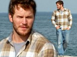 Back to the day job! Guardians Of The Galaxy star Chris Pratt comes back down to Earth as he films Parks And Recreation