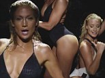 Two hot! Jennifer Lopez and Iggy Azalea get suggestive as they flaunt their figures in sexy swimsuits for Booty remix teaser