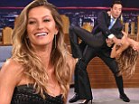 Is there anything she CAN'T do? Gisele Bundchen shows off impressive dance moves during Jimmy Fallon appearance
