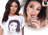 Anything Kim can do! Kendall and Kylie Jenner debut selfie T-shirts as their sister is set to release a book of self-taken snaps