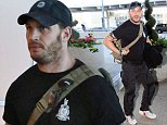 125656, Tom Hardy makes his way through Toronto Pearson airport. Toronto, Canada - Sunday September 7, 2014. CANADA OUT Photograph:    O'Neill/Todd G, PacificCoastNews. Los Angeles Office: +1 310.822.0419 London Office: +44 208.090.4079 sales@pacificcoastnews.com FEE MUST BE AGREED PRIOR TO USAGE