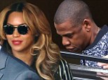 More Bang Bang? Beyonce and Jay Z slip out of a recording studio in Paris... after releasing first instalment of music video trilogy