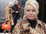 Back together again? Ivana Trump, 65, strolls arm-in-arm with ex-husband Rossano Rubicondi, 41, in New York