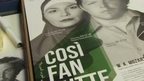 Poster for Syrian refugee production of Cosi Fan Tutte in Germany