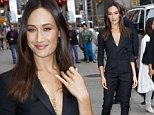 Maggie Q seen departing a taping of 'The Late Show With David Letterman' in NYC.\n\nPictured: Maggie Q\nRef: SPL855153  300914  \nPicture by: Richie Buxo / Splash News\n\nSplash News and Pictures\nLos Angeles: 310-821-2666\nNew York: 212-619-2666\nLondon: 870-934-2666\nphotodesk@splashnews.com\n