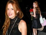 127377, EXCLUSIVE: Bella Thorne celebrates her 17th birthday with friends at Sugar Fish in Studio City. Studio City, California - October 8, 2014. Photograph: © PacificCoastNews. Los Angeles Office: +1 310.822.0419 sales@pacificcoastnews.com FEE MUST BE AGREED PRIOR TO USAGE
