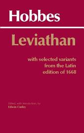 Leviathan: With selected variants from the Latin edition of 1668, Volume 2
