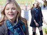 UK CLIENTS MUST CREDIT: AKM-GSI ONLY\nEXCLUSIVE: Atlanta, GA - Chloe Moretz, Zach Arthur, and Gabriela Lopez film a scene for their upcoming movie "The 5th Wave" in Atlanta, Georgia.  Actress Chloe Moretz is slated to play Cassie in the film adaption of Rick Yancey's book.\n\nPictured: Chloe Moretz\nRef: SPL869158  181014   EXCLUSIVE\nPicture by: AKM-GSI