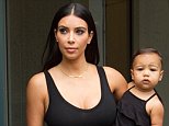 VIDEO AVAILABLE.. Mandatory Credit: Photo by Startraks Photo/REX (4074617w).. Kim Kardashian and North West.. Kim Kardashian out and about, New York, America - 12 Aug 2014.. ..