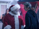 Picture shows;  Nick Frost as Santa and Peter Capaldi as Doctor Who