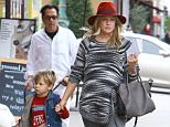 !! PLEASE CREDIT ALL USAGE TO "LIMELIGHTPICS.US" !!..** MUST CALL BEFORE USE!  ©LIMELIGHT PICTURES**....Pregnant Ali Larter seen heading for lunch with her son in Los Angeles,....CA 120514  ©LIMELIGHT PICTURES ..!! PLEASE CREDIT ALL USAGE TO "LIMELIGHTPICS.US" !!