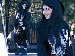 EXCLUSIVE: Kylie Jenner seen wearing Last Kings clothing while out to lunch with a friend.\n\nPictured: Kylie Jenner\nRef: SPL908308  131214   EXCLUSIVE\nPicture by: VIPix / Splash News\n\nSplash News and Pictures\nLos Angeles: 310-821-2666\nNew York: 212-619-2666\nLondon: 870-934-2666\nphotodesk@splashnews.com\n