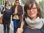 Beverly Hills, CA - Pregnant actress Milla Jovovich and Paul W. S. Anderson carefully make their way inside of Il Pastaio in Beverly Hills for lunch together. Milla looks ready to pop any day now as she slowly walked past the cameras with a vary large belly and smile.\n \nAKM-GSI   December  19, 2014\nTo License These Photos, Please Contact :\nSteve Ginsburg\n(310) 505-8447\n(323) 423-9397\nsteve@akmgsi.com\nsales@akmgsi.com\nor\nMaria Buda\n(917) 242-1505\nmbuda@akmgsi.com\nginsburgspalyinc@gmail.com