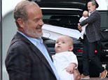 UK CLIENTS MUST CREDIT: AKM-GSI ONLY\nEXCLUSIVE: Beverly Hills, CA - Actor, Kelsey Grammar, played doting dad to his 5-month-old son, Kelsey Gabriel, as they finish their last minute shopping in Beverly Hills.  The happy father carried his son lovingly around while his wife, Kayte Walsh, loaded their car with purchases from Neimus Marcus and Dior.  While Kelsey carried his adorable son, Kelsey jr seemed just as enthralled with his father and stared at him while he carried him to the car.\n\nPictured: Kelsey Grammer\nRef: SPL916573  211214   EXCLUSIVE\nPicture by: AKM-GSI / Splash News\n\n