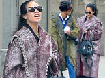 Rihanna was spotted leaving her Soho NYC hotel on Monday afternoon. She wore a floor length maroon and silver coat and cool sunglasses for the outing. She appeared to be in great spirits, fooling around with her best friend, Melissa Forde. She jokingly kicked her pal in the rear while laughing and heading to her car.\n\nPictured: Rihanna \nRef: SPL916773  221214  \nPicture by: Splash News\n\nSplash News and Pictures\nLos Angeles: 310-821-2666\nNew York: 212-619-2666\nLondon: 870-934-2666\nphotodesk@splashnews.com\n