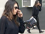 Picture Shows: Mila Kunis  January 20, 2015
 
 ** Min Web / Online Fee   150 For Set **
 
 Actress and new mom Mila Kunis takes her baby girl Wyatt to the hair salon in Beverly Hills, California. Rumors are swirling that Mila and her fiance Ashton Kutcher are already working on baby number two because the couple want to have their kids close in age. 
 
 ** Min Web / Online Fee   150 For Set **
 
 Exclusive All Rounder
 UK RIGHTS ONLY 
 Pictures by : FameFlynet UK    2015
 Tel : +44 (0)20 3551 5049
 Email : info@fameflynet.uk.com