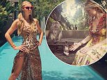 25-1-2015
Paris Hilton at the Hotel W Resort & Spa, Seminyak, Bali
writes "#LovingLife in Bali. #Blessed #Happy #Grateful 
Pictured: Paris Hilton 
PLANET PHOTOS
www.planetphotos.co.uk
info@planetphotos.co.uk
+44 (0)20 8883 1438
