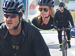 EXCLUSIVE: Russell Crowe and his ex-wife Danielle Spencer enjoy the perks of the good LA weather with a bike ride on the first days of spring in West Hollywood. The actor is fresh from collecting his Australian Academy of Cinema and Television Arts Awards from Nicole Kidman on Saturday. He's spotted with his ex-wife on their outing as she kept up with him on her bike. \n\nPictured: Russell Crowe and Danielle Spencer\nRef: SPL940011  020215   EXCLUSIVE\nPicture by: Vladimir Labissiere/Splash News\n\nSplash News and Pictures\nLos Angeles: 310-821-2666\nNew York: 212-619-2666\nLondon: 870-934-2666\nphotodesk@splashnews.com\n