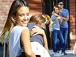 Picture Shows: Jessica Alba, Cash Warren  February 08, 2015
 
 Actress Jessica Alba enjoys a day at Coldwater Canyon Park in Beverly Hills, California with her husband Cash Warren and their daughters Haven & Honor.
 
 Non-Exclusive
 UK RIGHTS ONLY
 
 Pictures by : FameFlynet UK    2015
 Tel : +44 (0)20 3551 5049
 Email : info@fameflynet.uk.com