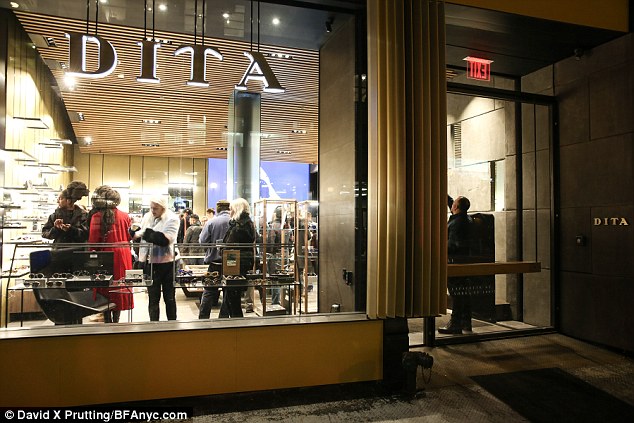 New opening: The New York fashion set gathered at DITA’s flagship NY boutique, followed by dinner at a private residence to toast DITA’s Soho boutique opening