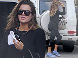 ***MANDATORY BYLINE TO READ INFPhoto.com ONLY***
Khloe Kardashian seen back safe and sound in Los Angeles.  Kardashian with sisters Kim Kardashian and Kylie Jenner and niece North West were recently in a car accident that skidded over ice in Montana.

Pictured: Khloe Kardashian
Ref: SPL960198  230215  
Picture by: Fresh/INFphoto.com