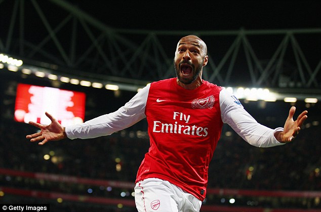 The Frenchman is Arsenal's all-time leading goalscorer, netting 228 times for the north-London club
