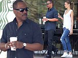 Picture Shows: Paige Butcher  March 16, 2015
 
 Actor Eddie Murphy and his Australian model girlfriend Paige Butcher make a morning Starbucks run in Bel-Air, California. 
 
 Last month Eddie released a reggae single, "Oh Jah Jah," which proved to be a pet project of Eddie's for years. "When I'm not acting and being funny, in my private time in my personal time I do music more than anything. I'm always in the studio."
 
 Exclusive - All Round
 UK RIGHTS ONLY
 
 Pictures by : FameFlynet UK    2015
 Tel : +44 (0)20 3551 5049
 Email : info@fameflynet.uk.com