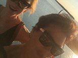 Kris Jenner 
3 hours ago

Sunset vibes with @melanie_griffith57 #amazing #blessed #beautiful #friendship