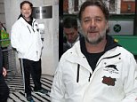 Mandatory Credit: Photo by Beretta/Sims/REX (4556168j)\n Russell Crowe at BBC Radio 2 Studios\n Russell Crowe out and about, London, Britain - 19 Mar 2015\n \n