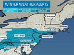 In meteorological March Madness, winter is scoring an upset.
Forecasters say a storm will dump up to five inches of snow on the flake-frazzled northeastern U.S. on Friday ? just in time for the first day of spring.
Meteorologist Ryan Maue, of Weather Bell Analytics, says a swath from Philadelphia to Connecticut will see enough snow to force the plows back onto the roads and the snow blowers back in the driveways.
Even Boston, which has seen a record 108.6 inches of snow, could get an inch or 2 more.
"It's more of a nuisance at this point, especially after this winter," Maue said.
Cold air from another arctic blast is chilling moisture along the Virginia coast. That system will move north and east Friday, dropping a potential 3 to 5 inches northwest of Philadelphia and outside New York City.
Some areas will also see rain.
Millions of people in the storm's path have endured epic snowfalls and below-zero temperatures.
Spring might take a while to fully win out, Maue said. Temperatures wi