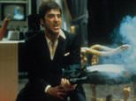 No Merchandising. Editorial Use Only. No Book Cover Usage... Mandatory Credit: Photo by Moviestore Collection/REX (1623095a).. Scarface,  Al Pacino.. Film and Television.. ..
