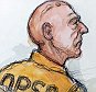Murder suspect Robert Durst is seen with a newly shaved head as he sits in a hearing in this court sketch in New Orleans, Louisiana March 23, 2015. Durst, the real estate scion awaiting extradition to California to face a murder charge, was denied bail on Monday after a judge deemed him to be a potential danger to others and a likely flight risk. Durst, who recently featured in the HBO documentary "The Jinx: The Life and Deaths of Robert Durst," must remain in Louisiana on local weapons charges at least until his next court date on April 2, Magistrate Judge Harry Cantrell ruled. REUTERS/Tony O. Champagne  NO SALES. NO ARCHIVES. FOR EDITORIAL USE ONLY. NOT FOR SALE FOR MARKETING OR ADVERTISING CAMPAIGNS