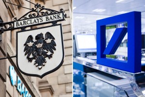 Barclays and Deutsche gain most from euro debt rush
