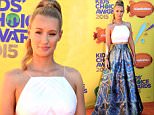 INGLEWOOD, CA - MARCH 28:  Rapper Iggy Azalea attends Nickelodeon's 28th Annual Kids' Choice Awards held at The Forum on March 28, 2015 in Inglewood, California.  (Photo by Steve Granitz/WireImage)